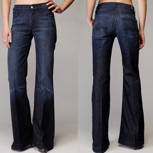 7 For All Mankind Ginger High Rise Flare.